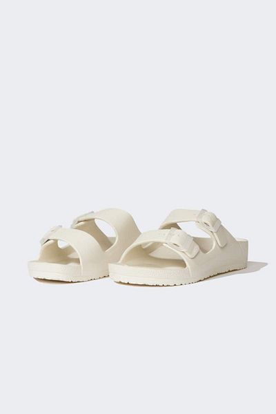 DeFacto New Season Women's Flat Sole Double Banded Eva Slippers