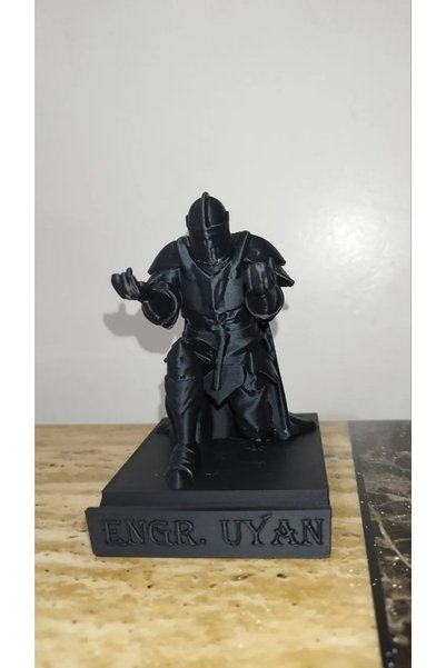 Filkorium3D Medieval Knight Themed Pen Holder - Decorative Pen Stand