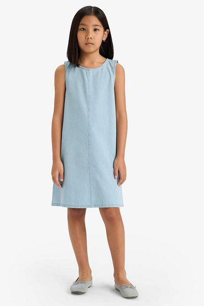 DeFacto New Season Girls Sleeveless Jean Dress