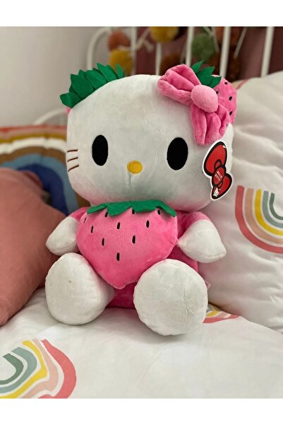 Ailenizin Oyuncakçısı Hello Kitty 35 Cm Ithal Peluş Oyuncak Hello Kıtty Büyük Boy 2 LI