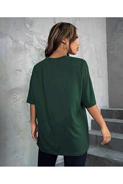 khufu Υπερμεγέθη μορφή ΠΡΑΣΙΝΟ Χρώμα NEW YORK u.S.a Μπλουζάκι με τυπωμένο άνετο κομμένο Unisex