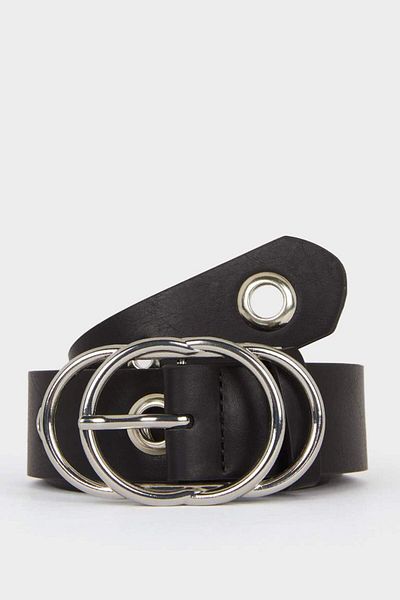 DeFacto New Season Women's Faux Leather Jean Belt