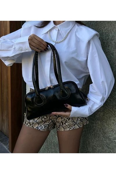 Z&M COLLECTION BAG SHOPPİNG Geantă de damă bagheta de mână și umăr cu mâner lung