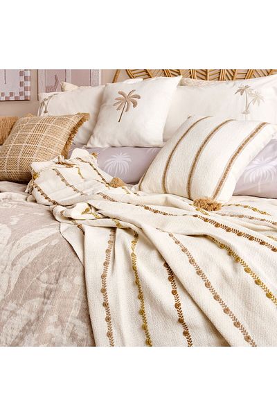 MATMEL Arenis Single Pique - Cream - 160X220 cm