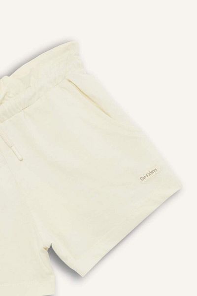 DeFacto New Season Girl's Printed Shorts with Elastic Waist