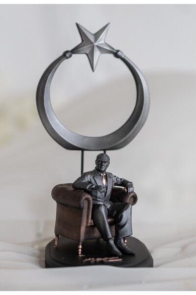 Gift Garden ULU ÖNDER ATATÜRK KOLTUKTA AYYILDIZ BİBLO