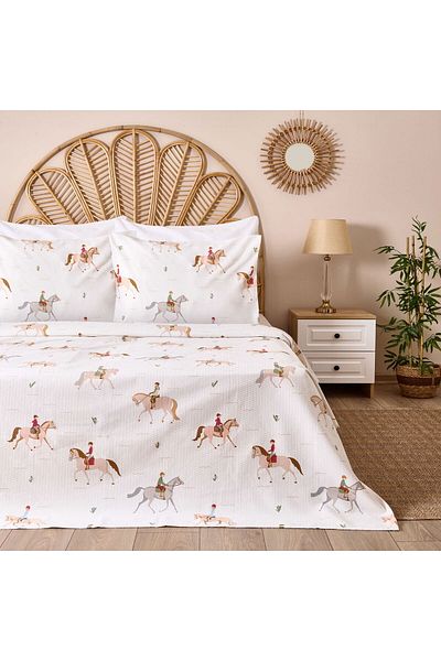MATMEL Soft Delta Double Pique Set - Colorful