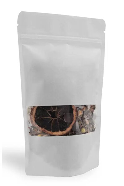 DOYPACK Beyaz Kraft Pencereli Kilitli 13*22,5 - 250 GR - (100 ADET)