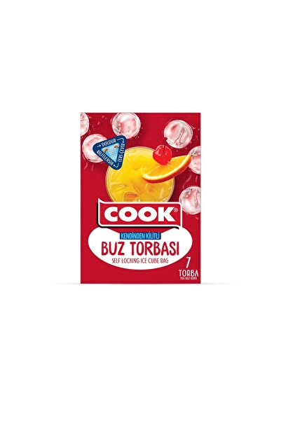 Cookc كيس ثلج ذاتي الإغلاق من كووك 7 قطع 5 قطع