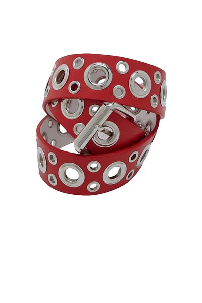 targay metallica style belt with gothic pyramid studs