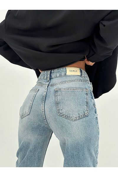 DENİKK TREND DESIGN SPECIAL PANTALONI JEAN DENIM PALAZZO BAGGY