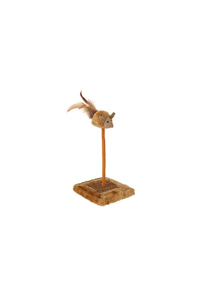 HESPERUS Scratching Toy with Sound Mouse Head Nail Health and Entertainment in One for Cat