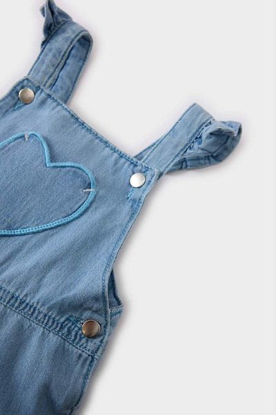 DeFacto Baby Mädchen Herz Jean Salopet Overall Z8268a225sm