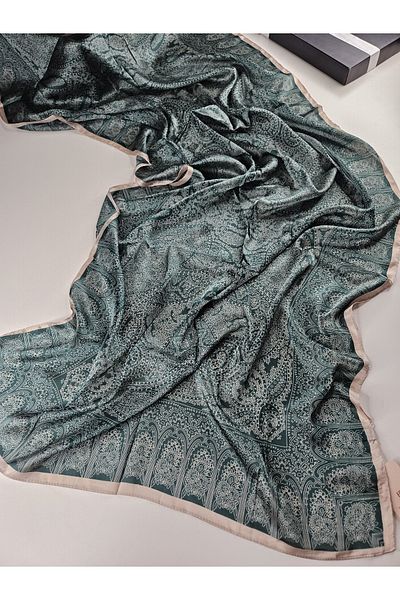 Webinay Home Ethnic Pattern Voile Silk Shawl New Season Shawl Scrafs