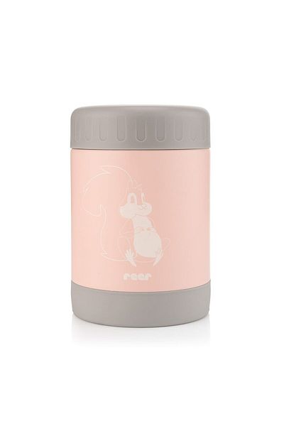 reer Thermal Food Box, Vacuum Stainless Steel, 300 Ml, Pink, Colourdesign 90424