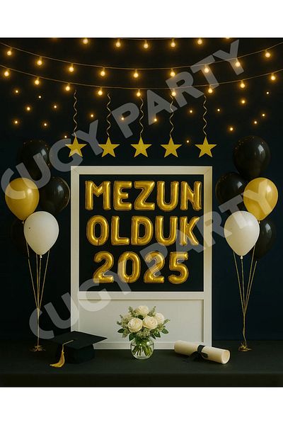 CUGY Graduation Party Concept Set with We Are Graduates Written