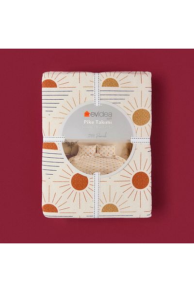 ASPARTAM Soleil Single Pique Set - Beige