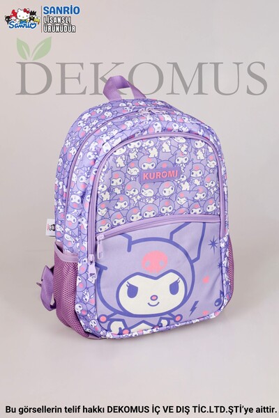 kuromi حقيبة مدرسية ابتدائية مرخصة من DEKOMUS للموسم الجديد من KUROMI "MAGICA...