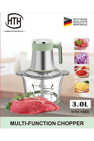 HTH Electric Meat Grinder Food Shredder Kitchen Tool