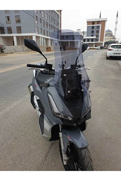 MOTOCAM Arora Beatrix 150 Siperlik Ön Cam 2023-2025 Model 65cm Füme Renkli 4m...