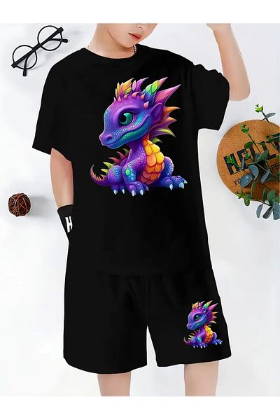 Cevval Children's T-Shirt and Pocket Shorts Set