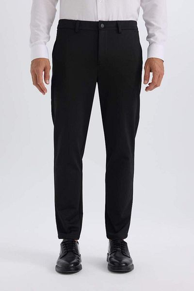 DeFacto New Season Jogger Straight Leg All-Way Stretch Summer Fabric Trousers