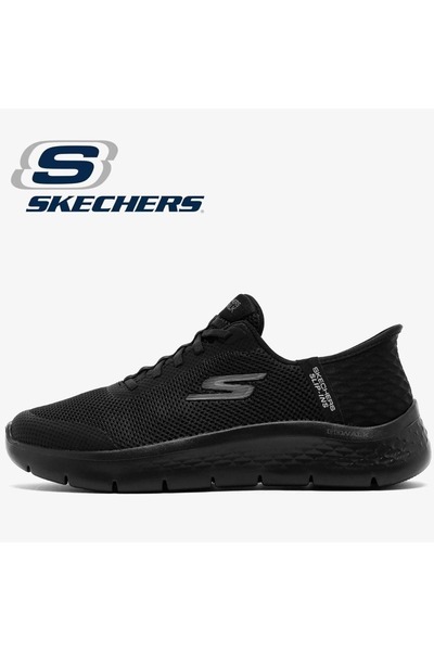SKECHERS Go Walk Flex-Grand Entry 124836TK Unisex Spor Ayakkabı SİYAH