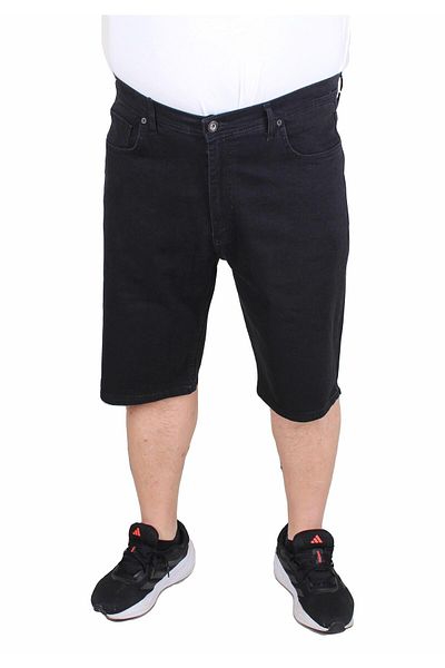 MocGrande Plus Size Jeans Capri Power Lycra Comero 11913 Black