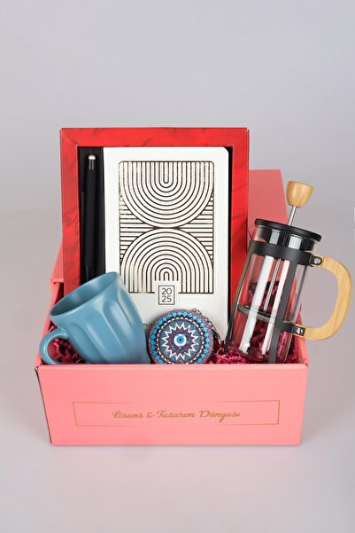 DEKOMUS Özel Kutulu Gıft Box Elegan Premıum Hediye Seti