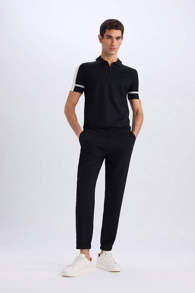 DeFacto New Season Jogger Zippered Leg Summer Fabric Trousers