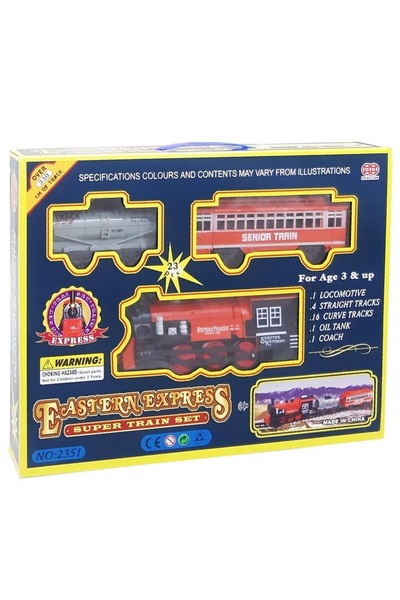 TRUST STORE Oyuncak Pilli Tren Seti 23 Parça