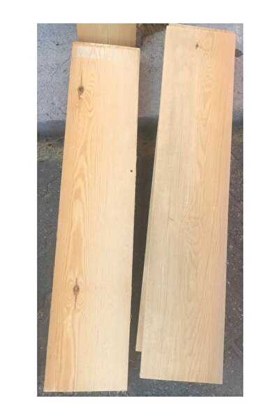 evbiziz Doğal Çam 5 Adet 15cm en 150 cm boyunda Fırın Kurusu Silimiş İthal tahta