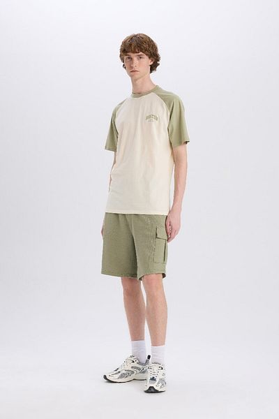 DeFacto New Season Regular Fit Waist Lace-Up Cargo Pocket Shorts