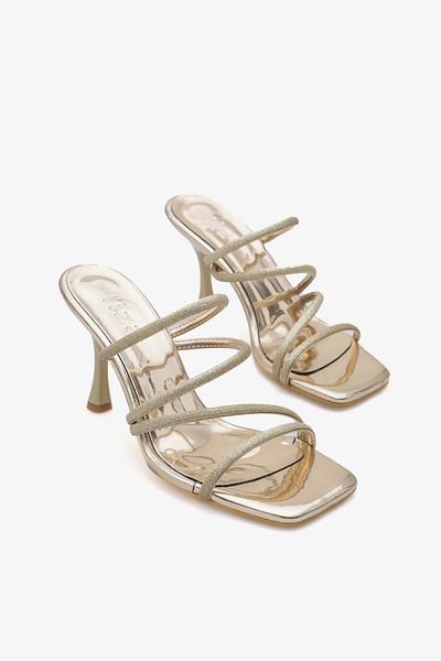Liza Shoes Cara women's shiny evening slippers a026-k339
