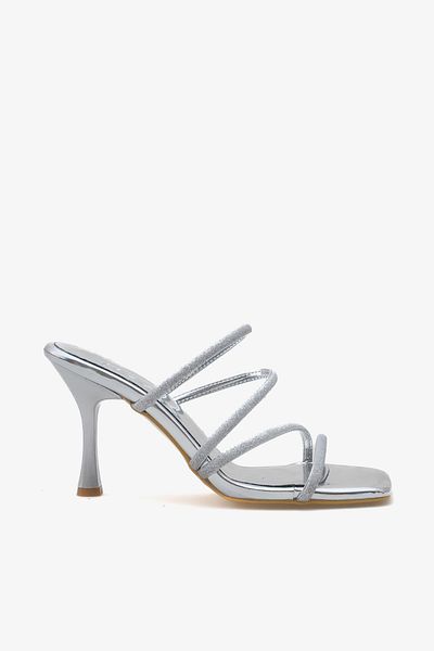 Liza Shoes Cara Women's Shiny Evening Dress Slippers A026-K339
