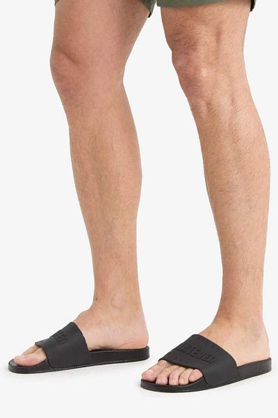 DeFacto New Season Men's Flat Sole Faux Leather Slippers