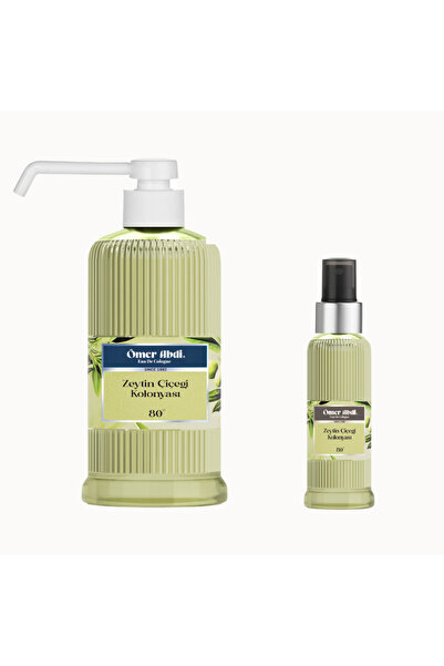 Yüceler Ömer Abdi Zeytin Çiçeği 750ml Kolonya + 100ml Kolonya Hediyeli