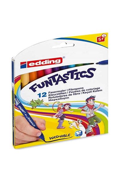 Edding Felt Pen Funtastics 12 Colors Ed15K1299