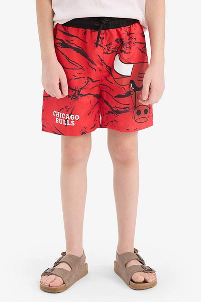 DeFacto New Season Boy's Nba Chicago Bulls Swim Shorts