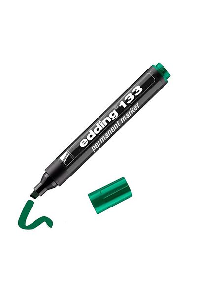 Edding Marker 133 Cut End Green 10 Pack
