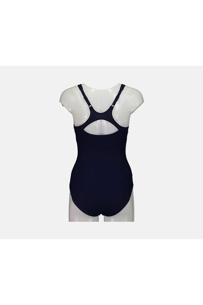 ARENA Women Equatorial Eye,Back Swimwear, Navy Combo