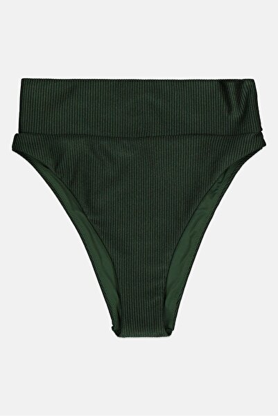 aerie ملابس داخلية نسائية مضلعة قابلة للسحب، لون أخضر غامق