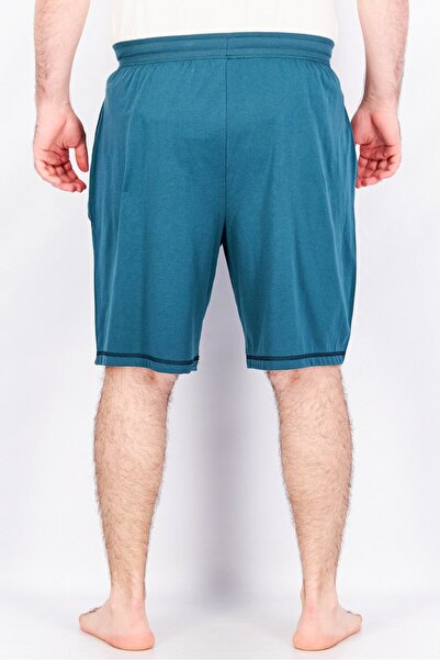 Tommy Hilfiger Men Drawstring Brand Logo Shorts, Teal Green