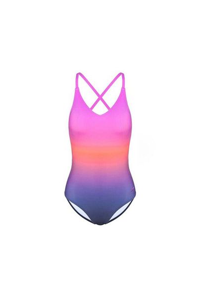 SPEEDO Womens One Piece Swimsuit, Pink Multi