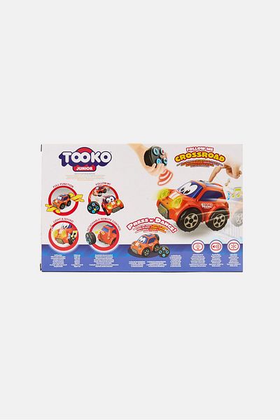 Silverlit Tooko Follow Me Crossroad RC Car, Dark Orange