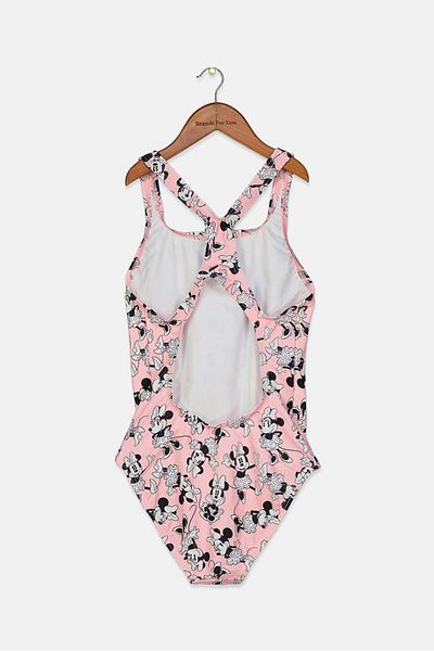 SPEEDO Kid Girls Gaphic Print One Piece Swimwear, Pink