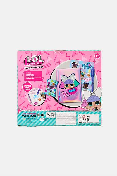 L.O.L. SURPRISE Sequin Dairy Set