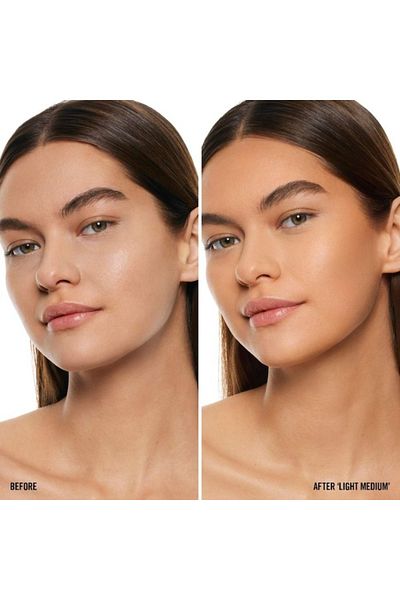 MAKEUP BY MARIO SoftSculpt® Bronzing & Shaping Serum Light Medium – Natural Finish, 1.01oz
