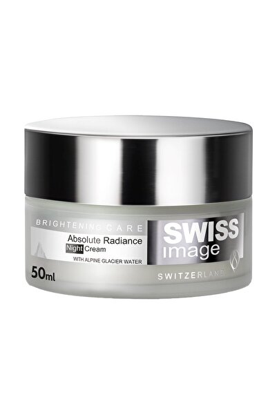 swiss ımage كريم تبييض البشرة الليلي لإشراقة مطلقة 50 مل، تفتيح وإصلاح البشرة،