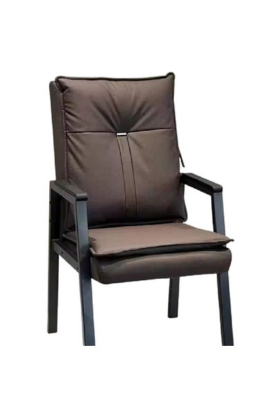 rexa Black Leather Chair Antique Furniture Work Office Chairs for Manager